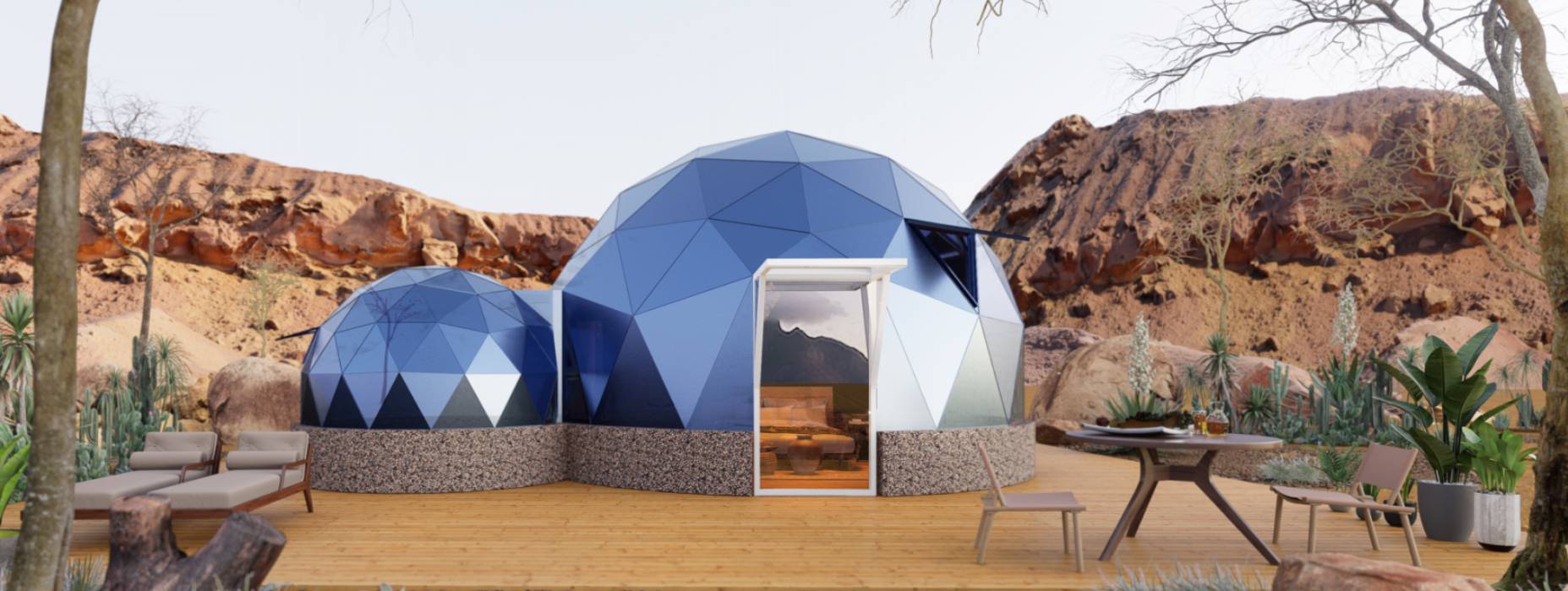 端州区球形智能光伏玻璃星空房